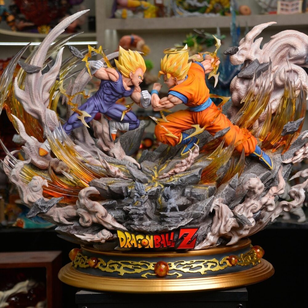 WL Studio Majin Vegeta vs Goku SSJ